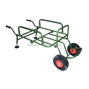 <span class=keywords><strong>Chariot</strong></span> à main en acier personnalisable pour la pêche à la <span class=keywords><strong>carpe</strong></span> et le camping Structure extérieure d'une capacité de charge de 300kg - Product Image 2