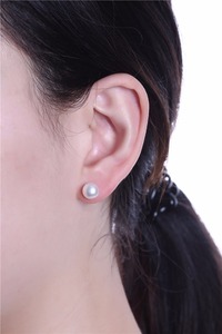 7 pairs perlas de genuino pendiente señora de <span class=keywords><strong>la</strong></span> oficina <span class=keywords><strong>la</strong></span> semnes a Domingo buen regalo pendiente del pernoconjunto - Product Image 2