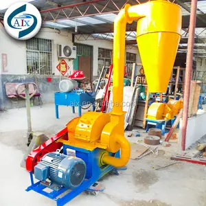 Factory price wood sawdust crushing machine production sawdust for mushroom cultivation growing