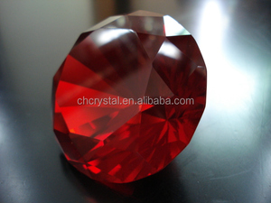 MH-9505 All'ingrosso <span class=keywords><strong>red</strong></span> diamante di cristallo decorazione di cerimonia nuziale rosso diamante di vetro