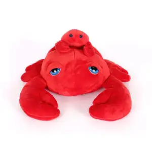 China wholesale cheap price plush toy stuffed animal baby lobster