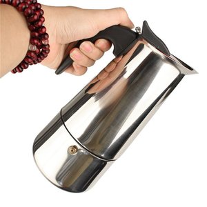 <span class=keywords><strong>Caffettiera</strong></span> in <span class=keywords><strong>Acciaio</strong></span> <span class=keywords><strong>Inox</strong></span> per Casa e Ufficio, Moka in Metallo da <span class=keywords><strong>2</strong></span>/4/6/9 <span class=keywords><strong>Tazze</strong></span>, Vendita all'Ingrosso - Product Image 4