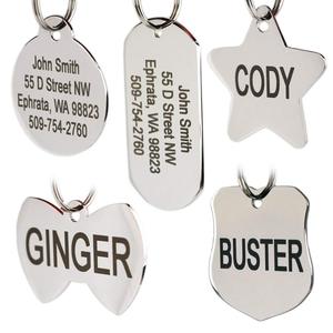 Wholesale Custom Stainless Steel Pet Id <strong>Tags</strong> Custom <strong>Metal</strong> Design Logo <strong>Dog</strong> <strong>Tags</strong> - Product Image 2