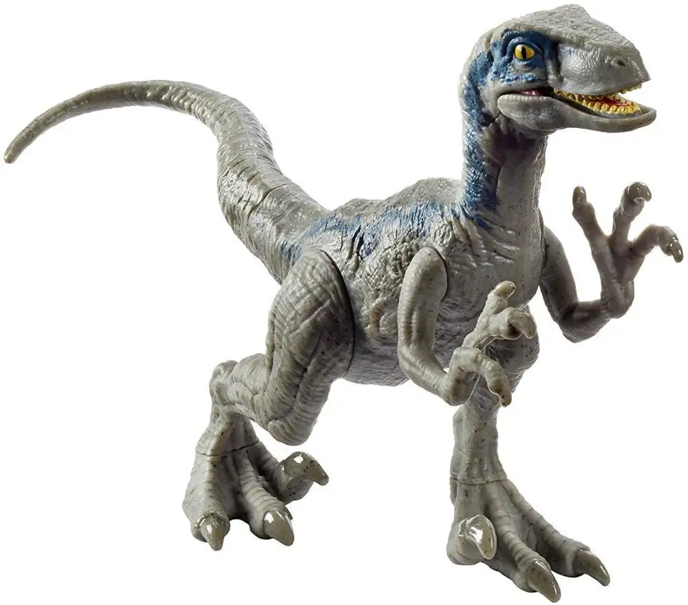 Dinosaur party supplies Jurassic World Attack Pack Blue Figure dinosaur statue