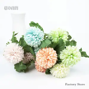 High quality hand made Artificial Dandelion Plastic flower with floral Decoration