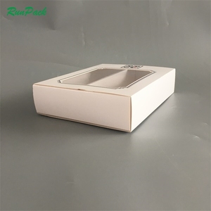 Thiết kế ngăn kéo Sushi Hộp ngăn PVC cửa sổ làm bằng giấy bền đường bé thực phẩm UV lớp phủ matt cán bóng dập nổi" - Product Image 5