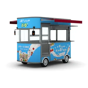 最好的移动快餐保暖卡车欧洲冰淇淋商业最好的合作伙伴烧烤食品卡车出售欧洲