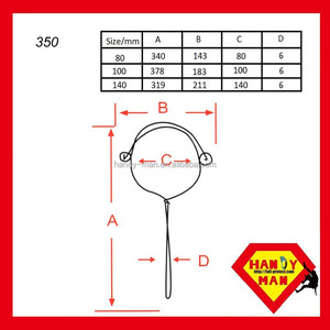 PPE Secure Life Tool Gancho de anclaje de acero inoxidable 350 - Product Image 3