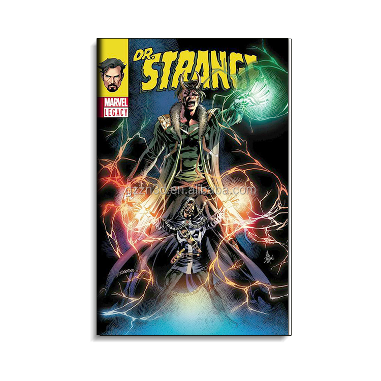 Чехлы-книжки в виде линзовидных комиксов 3d