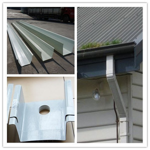 FRP פיברגלס מרזב ביצוע גגות פח מכונה - Product Image 5