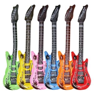 Giocattolo gonfiabile della chitarra degli strumenti musicali gonfiabili del <span class=keywords><strong>PVC</strong></span> di vendita caldo