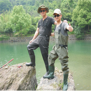 Waders de pêche en nylon PVC de haute qualité en gros, fabriqués en Chine - Product Image 3