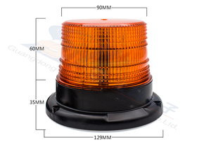 12W Amber Xe Nâng Led <span class=keywords><strong>Strobe</strong></span> Flash Beacon Ánh Sáng Với Dây Nịt - Product Image 2