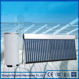 Cũng Được Thiết Kế Tường Glass Bảng Điều Chỉnh Nóng Áp Lực Tách Ban Công Năng Lượng Mặt Trời Hệ Thống Sưởi Ấm Nước - Product Image 5