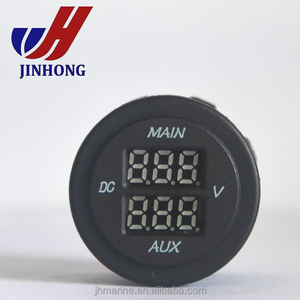 СВЕТОДИОДНЫЙ цифровой измеритель напряжения с двойной батареей, 12 В - Product Image 3