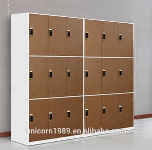 ตู้ล็อกเกอร์โลหะแบบหลายประตูตู้ล็อกเกอร์เหล็กสำหรับยิม - Product Image 3