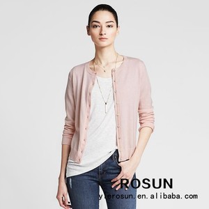 vente chaude dames cardigan design de mode <span class=keywords><strong>pull</strong></span> <span class=keywords><strong>ras</strong></span> du <span class=keywords><strong>cou</strong></span> coffre ouvert - Product Image 4