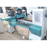 Automático de husillo único madera CNC de torno