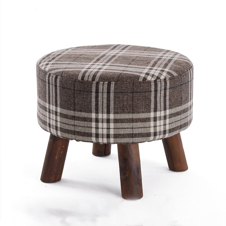 Achats en ligne De Mode Chic Moderne Ronde Pouf Pouf