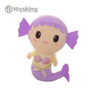 Peluches suaves de sirena de personaje famoso mimoso/juguetes de peluche de sirena de dibujos animados personalizados - Product Image 1