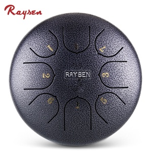 ชุดกลองขนาดเล็ก8-Note สำหรับเด็ก6นิ้วเครื่องเคาะโลหะกลองลิ้นเหล็ก - Product Image 3