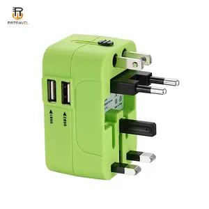 Internat ionaler elektrischer Mehrfach stecker adapter Universal-Reise adapter mit USB