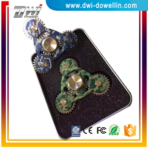 DWI Dowellin tres hoja gyro giroscopio de <span class=keywords><strong>la</strong></span> punta del dedo loco juguete ruleta - Product Image 1