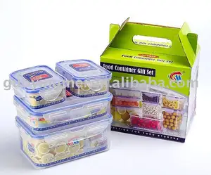 Customed Set Versheid Behoud Transparante Plastic Voedsel Fruit Groente Plastic Voedsel Opslag En Container