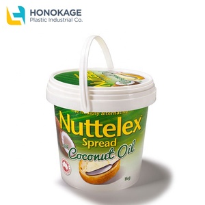 Tùy chỉnh PP 1L nhựa Vòng xô Bồn nhựa cup IML <span class=keywords><strong>32</strong></span> <span class=keywords><strong>oz</strong></span> <span class=keywords><strong>Ice</strong></span> <span class=keywords><strong>Cream</strong></span> container với nắp - Product Image 3