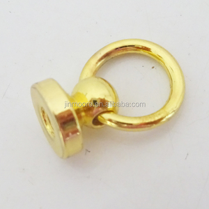 Bán buôn kim loại nút O Ring Stud vít-back Craft Túi điện thoại vít Đinh Tán Đinh - Product Image 3