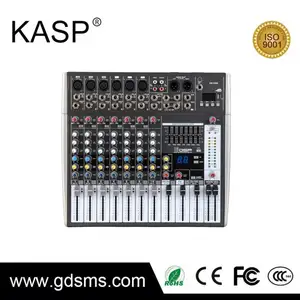 Mixer Amplifier Sistem Pa Konsol Pencampur Musik Mixer Siaran Sistem Pa