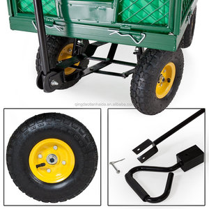 Transportwagen Bollerwagen Gartenkarre Mit Plane 550kg Carro de jardín de malla de utilidad <span class=keywords><strong>plegable</strong></span> - Product Image 3