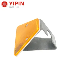 YIPIN-barandilla de Seguridad de Tráfico, barrera reflectante Trapezoidal delineadora