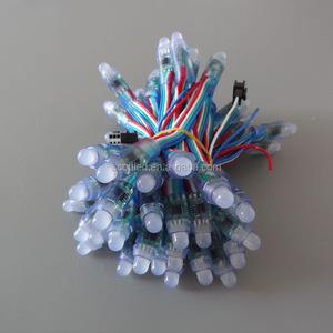 Luz <span class=keywords><strong>LED</strong></span> de píxeles <span class=keywords><strong>DMX</strong></span> inteligente de 12 mm con cambio de color, programable, DC5V - Product Image 6