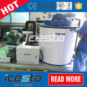 ICESTA 5 t barco industrial máquina de hielo en escamas de pescado para la venta - Product Image 5