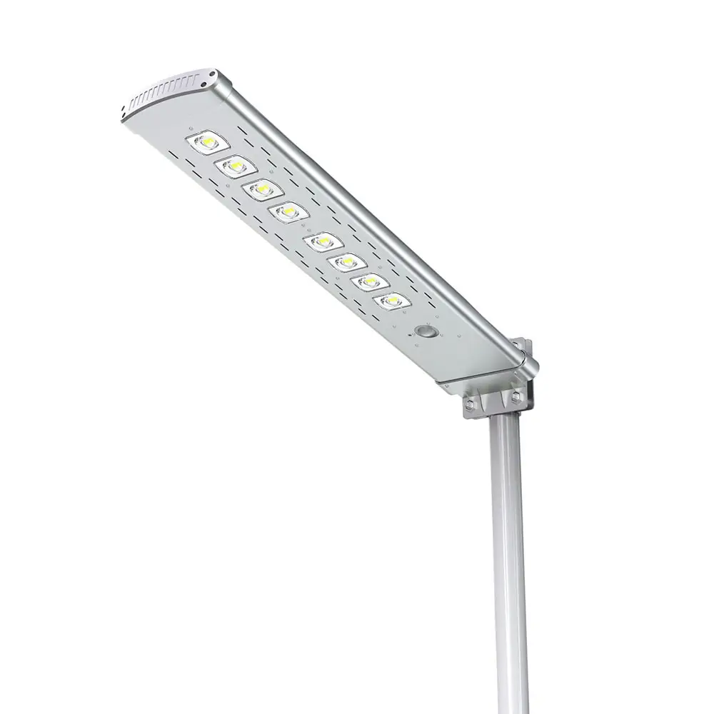 Lampada da sole a led per esterni lampione solare a led tutto in uno 45 watt