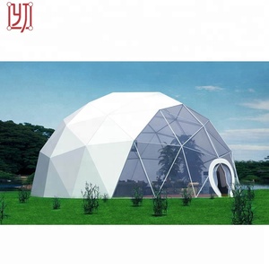 Guangzhou yijin 55 m transparente grande cúpula geodésica casa tienda - Product Image 2