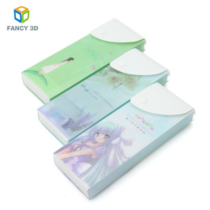 Zebulun Stationery Supplier School 3D Lenticular <strong>Printable</strong> <strong>Pencil</strong> <strong>Case</strong> for Kids