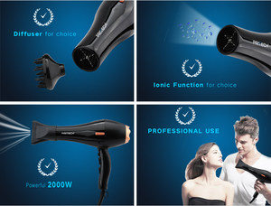 PRITECH Migliore Professionale Più Classico Salon Elettrico Asciugacapelli