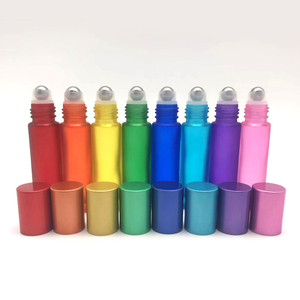 Migpack 10ml <span class=keywords><strong>Rainbow</strong></span> Cosmetic Packaging Rolle auf Glasflasche Anpassbares recycelbares ätherisches Öl mit einem Fassung vermögen von 5ml - Product Image 4