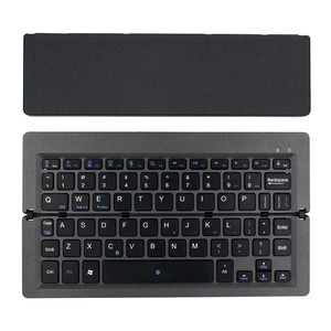 Новый тонкий портативный карманный беспроводной складной дизайн клавиатуры для смартфонов - Product Image 3