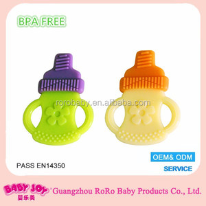 Coloré et drôle <span class=keywords><strong>silicone</strong></span> de <span class=keywords><strong>dentition</strong></span> de bébé toy fabriqué en chine - Product Image 1