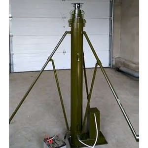 Mât électrique en aluminium de 25 m pour le levage d'antennes de télécommunications - Product Image 4