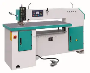 La lavorazione del legno Macchine Impiallacciatura Cucire cucito Cuciture Splicing Splicer Macchina