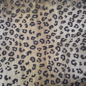 Tissu Tulle scintillant en maille, couleur noir Sexy, à la mode, motif léopard, pour robe de soirée, nouvelle collection - Product Image 6