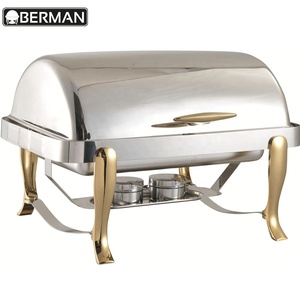 Гуанчжоу, оптовая продажа, качественный буфет, прямоугольный Электрический подогреватель еды, коммерческая латунная тарелка для жарки - Product Image 1