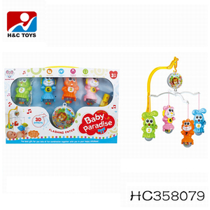 Nuevo plástico terminan los juguetes del bebé campana cama <span class=keywords><strong>cuna</strong></span> móvil HC358078 - Product Image 2