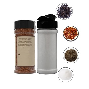 低MOQ 8オンスプラスチックPET食品スパイスシェーカーボトルと調理用チキンエッセンス調味料包装ジャー/コンテナ & フリップ蓋 - Product Image 2