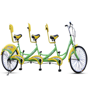 Vélo <span class=keywords><strong>tandem</strong></span> 3 <span class=keywords><strong>places</strong></span> de 24 pouces, vélo Surrey à <span class=keywords><strong>trois</strong></span> <span class=keywords><strong>places</strong></span> - Product Image 2