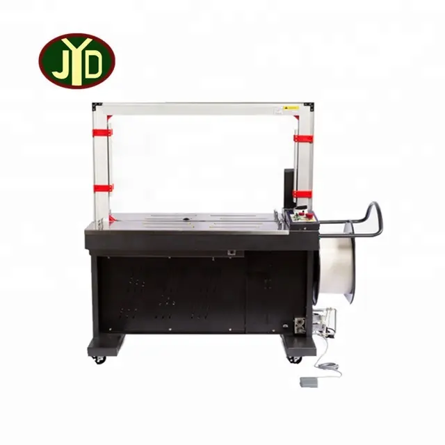 Volledige automatische pp tape bundeling boek/doos/doos strapping machine met fabriek prijs